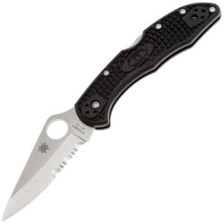 Нож Spyderco Delica 4 PS сталь VG-10 рукоять Black FRN (C11PSBK)