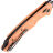 Нож SRM Retreiver blackwash сталь 8Cr13MoV рукоять Orange FRN (9201-PJ)