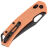 Нож SRM Retreiver blackwash сталь 8Cr13MoV рукоять Orange FRN (9201-PJ)
