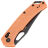 Нож SRM Retreiver blackwash сталь 8Cr13MoV рукоять Orange FRN (9201-PJ)