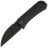 Нож WE Knife Banter Wharncliffe blackwash сталь S35VN рукоять Black Burlap Micarta (WE19068J-1)
