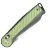 Нож Rapax Wisp satin сталь VG-10 рукоять Green Carbon Fiber