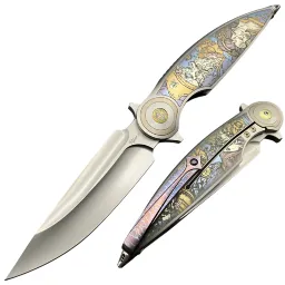Нож Rike Knife Viper Special edition сталь M398 рукоять Titanium