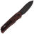 Нож Petrified Fish El Camino blackwash сталь N690 рукоять Red G-mascus