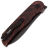 Нож Petrified Fish El Camino blackwash сталь N690 рукоять Red G-mascus