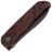 Нож Petrified Fish El Camino blackwash сталь N690 рукоять Red G-mascus