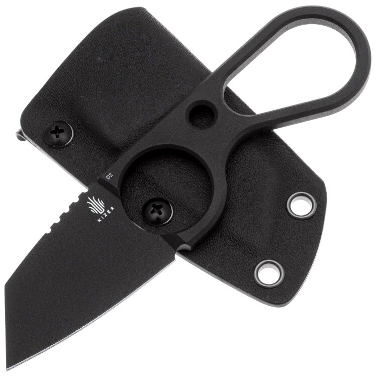Нож Kizer Bowtie black сталь D2