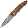 Нож Boker Tirpitz Damascus Wood рукоять орех (110192DAM)