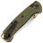 Нож Benchmade Mini Taggedout сталь S45VN рукоять OD Green G10 (15534)