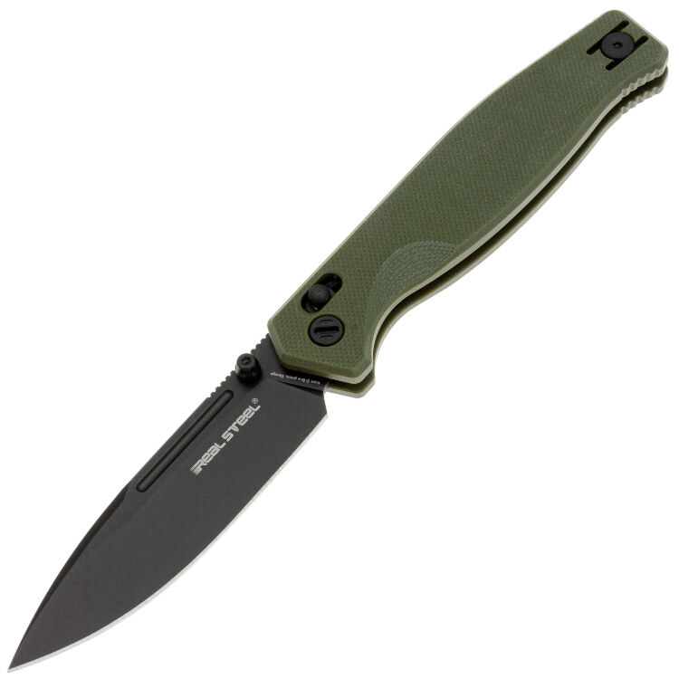 Нож Real Steel Huginn Compact PVD сталь VG-10 рукоять Green G10 (7653GB)