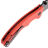 Нож Sencut Cybrix black сталь 9Cr18MoV рукоять Red Aluminum (S23098A-3)