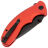 Нож Sencut Cybrix black сталь 9Cr18MoV рукоять Red Aluminum (S23098A-3)