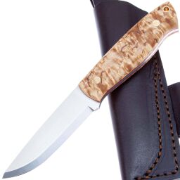 Нож Brisa Trapper 95 Sc сталь N690 рукоять карельская береза