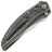 Нож WE Knife Quinseris satin/stonewash сталь M390 рукоять Grey Ti/Aluminum Foil CF (WE23093-3)
