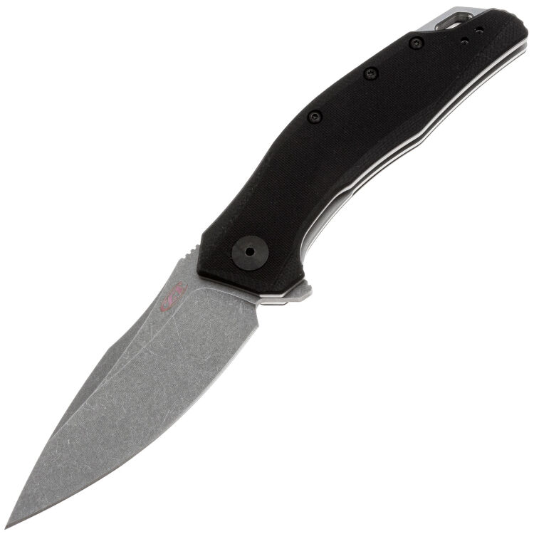 Нож ZT 0357 stonewash сталь CPM-20CV рукоять G10