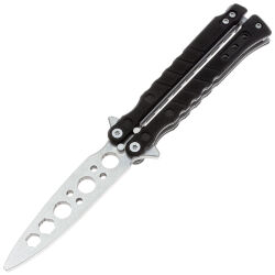 Нож-бабочка тренировочный НОКС Балисонг М211 рукоять Black G10 (211-120401)