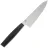 Нож кухонный Owl Knife мини Шеф CH160 сталь N690 рукоять черный G10