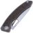 Нож Maxace Black Mirror Bronze stonewash сталь M390 рукоять Ti/Carbon Fiber