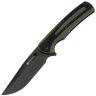 Нож Sencut Regnator black сталь 9Cr18MoV рукоять Green/Black G10 (S24057-2)