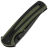 Нож Sencut Regnator black сталь 9Cr18MoV рукоять Green/Black G10 (S24057-2)
