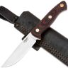 Нож Южный Крест Fang L сталь М390 рукоять микарта красно-черная (252.1354)