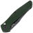 Нож Benchmade Osborne Auto Black сталь S30V рукоять Green Aluminium (9400BK)