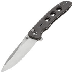 [Уценка] Нож CIVIVI Hyperpulse satin сталь 14C28N рукоять Gray Aluminum (C23087A-3)