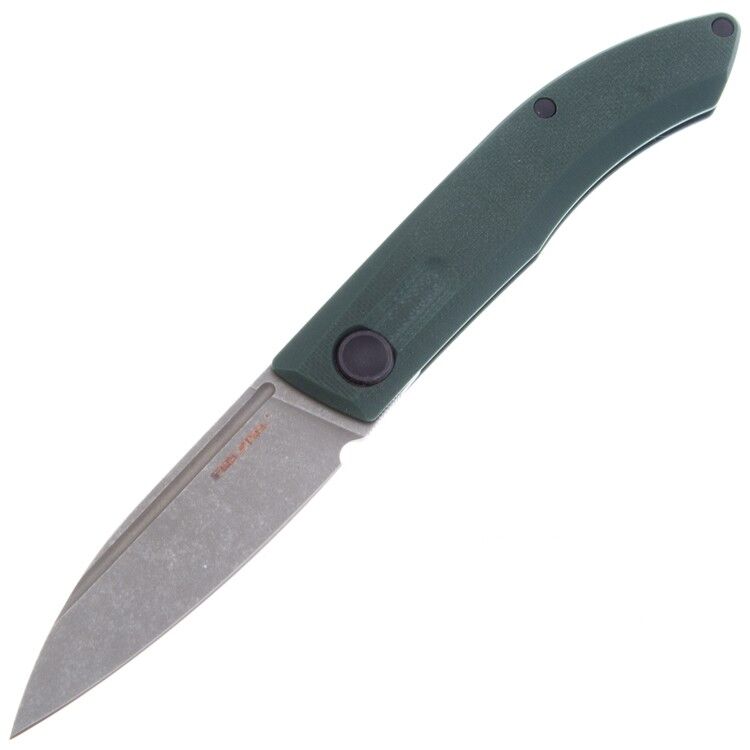 Нож Real Steel Stella Greywash сталь VG-10 рукоять Green G10 (7054)