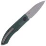 Нож Real Steel Stella Greywash сталь VG-10 рукоять Green G10 (7054)