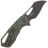 Нож MKM Isonzo Hawkbill dark stonewash сталь M390 рукоять Jungle Wear FatCarbon (FX03-1CJD)