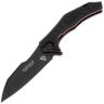 Нож НОКС Мангуст-2 black сталь D2 рукоять Black G10 (336-708406)