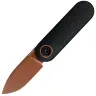 Нож Vosteed Corgi-V copper dune сталь 14C28N рукоять Black Aluminum