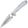 Нож Daggerr Arrow frame lock stonewash сталь D2 рукоять Stainless steel