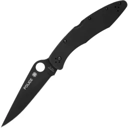 Нож Spyderco Police 4 Black C07BGBKP4 | Магазин ножей Forest-Home