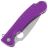 Нож Daggerr Resident DL serrated stonewash сталь 8Cr14MoV рукоять Purple FRN
