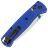 Нож Benchmade Bugout Serrated сталь S30V рукоять Blue Grivory (535SCP)