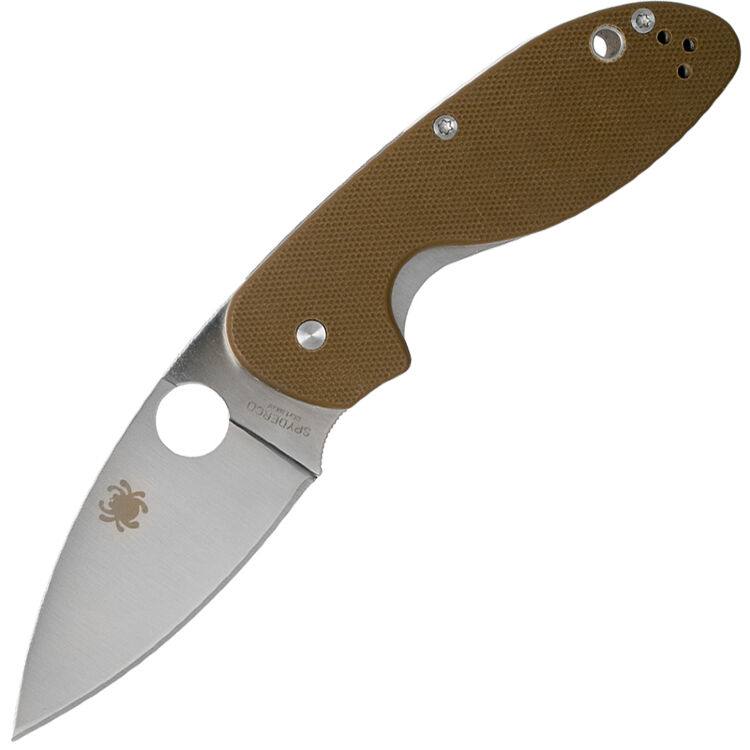 Нож Spyderco Efficient сталь 8Cr13MoV рукоять Brown G10 (C216GPBN)