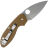 Нож Spyderco Efficient сталь 8Cr13MoV рукоять Brown G10 (C216GPBN)