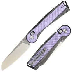 Нож Rapax Wisp satin сталь VG-10 рукоять Violet Carbon Fiber