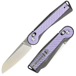 Нож Rapax Wisp satin сталь VG-10 рукоять Violet Carbon Fiber