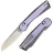 Нож Rapax Wisp satin сталь VG-10 рукоять Violet Carbon Fiber