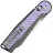 Нож Rapax Wisp satin сталь VG-10 рукоять Violet Carbon Fiber
