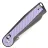 Нож Rapax Wisp satin сталь VG-10 рукоять Violet Carbon Fiber