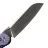 Нож Rapax Wisp satin сталь VG-10 рукоять Violet Carbon Fiber