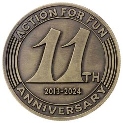 Монета Kizer Coin 11th Anniversary Action for fun