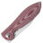 Нож Kizer Infinity сталь N690 рукоять Red Micarta