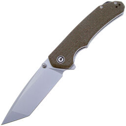 Нож CIVIVI Brazen Tanto сталь D2 рукоять Green Coarse Micarta (C2023F)