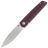 Нож Artisan Cutlery Sirius сталь S35VN рукоять Burgundy Micarta
