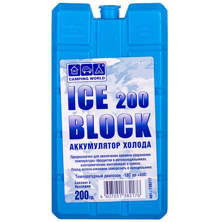 Аккумулятор холода Camping World Iceblock 200г (-20С)