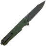 Нож QSP Mamba V2 blackwash сталь D2 рукоять Green Micarta (QS111-I2)